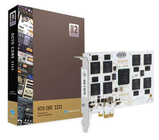 UAD-2 OCTO Audio PCIe Card w/ Core Software Package