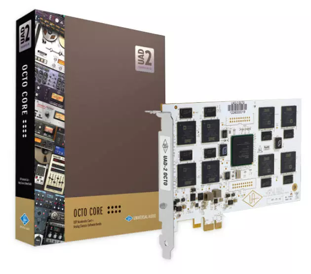 UAD-2 OCTO Audio PCIe Card w/ Core Software Package