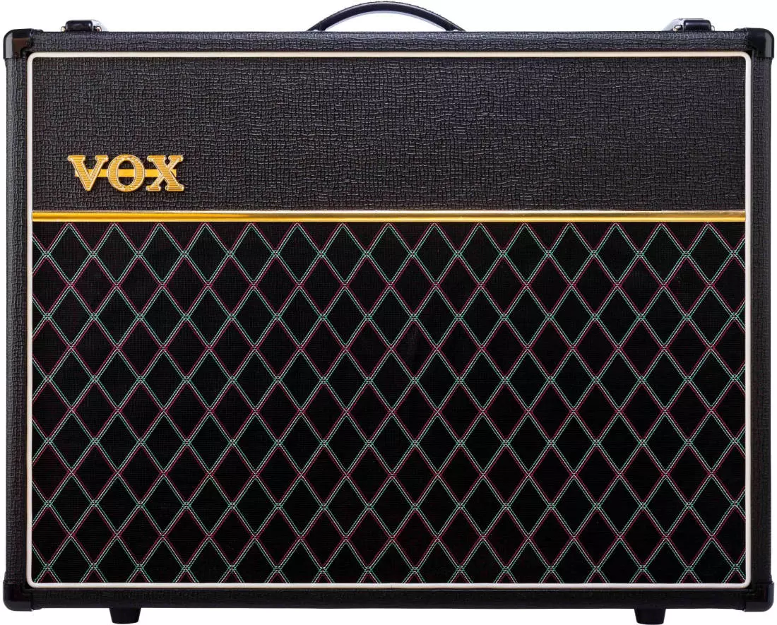 AC30C2 30 Watt 2x12 Tube Combo - Limited Edition Black Diamond Grill