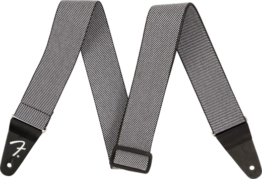 Fender - WeighLess Strap - Grey Tweed