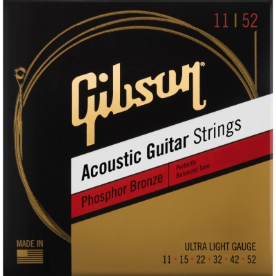 Gibson - Phosphor Bronze Acoustic Strings