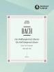 Breitkopf & Hartel - The Well-tempered Clavier, Volume 1 - Bach\/Mugellini - Piano - Book