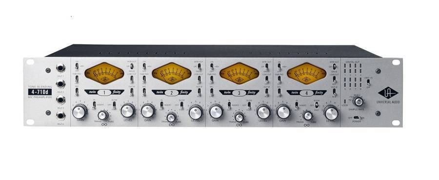 4-710D Four-Channel Tone-Blending Mic Preamp w/ Dynamics