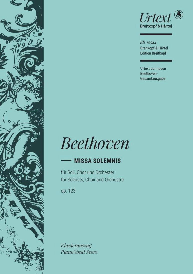 Missa Solemnis in D major Op. 123 - Beethoven/Gertsch - Choral Score - Book