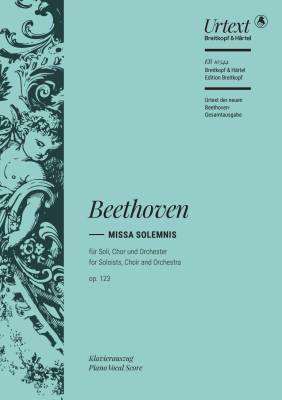 Breitkopf & Hartel - Missa Solemnis in D major Op. 123 - Beethoven/Gertsch - Choral Score - Book