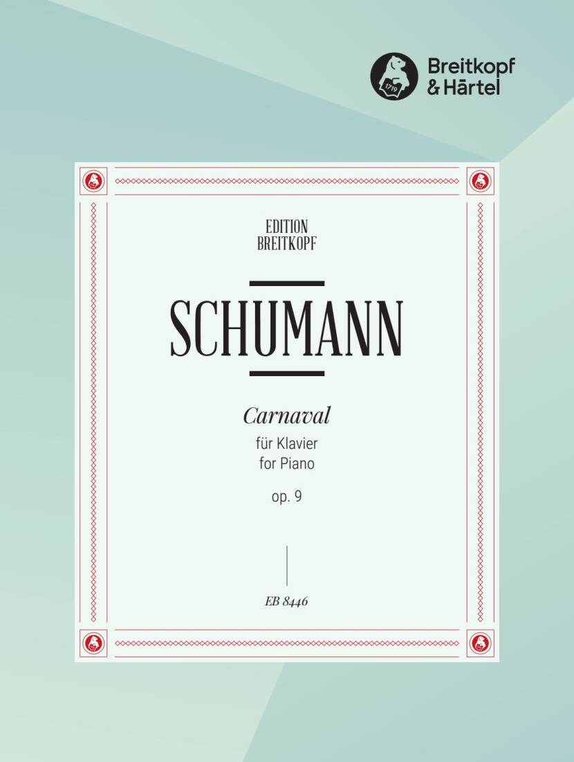Carnaval Op. 9 - Schumann/Draheim - Piano - Book