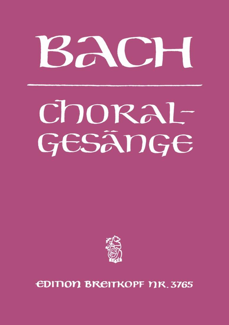 389 Chorales - Bach/Richter - SATB - Book