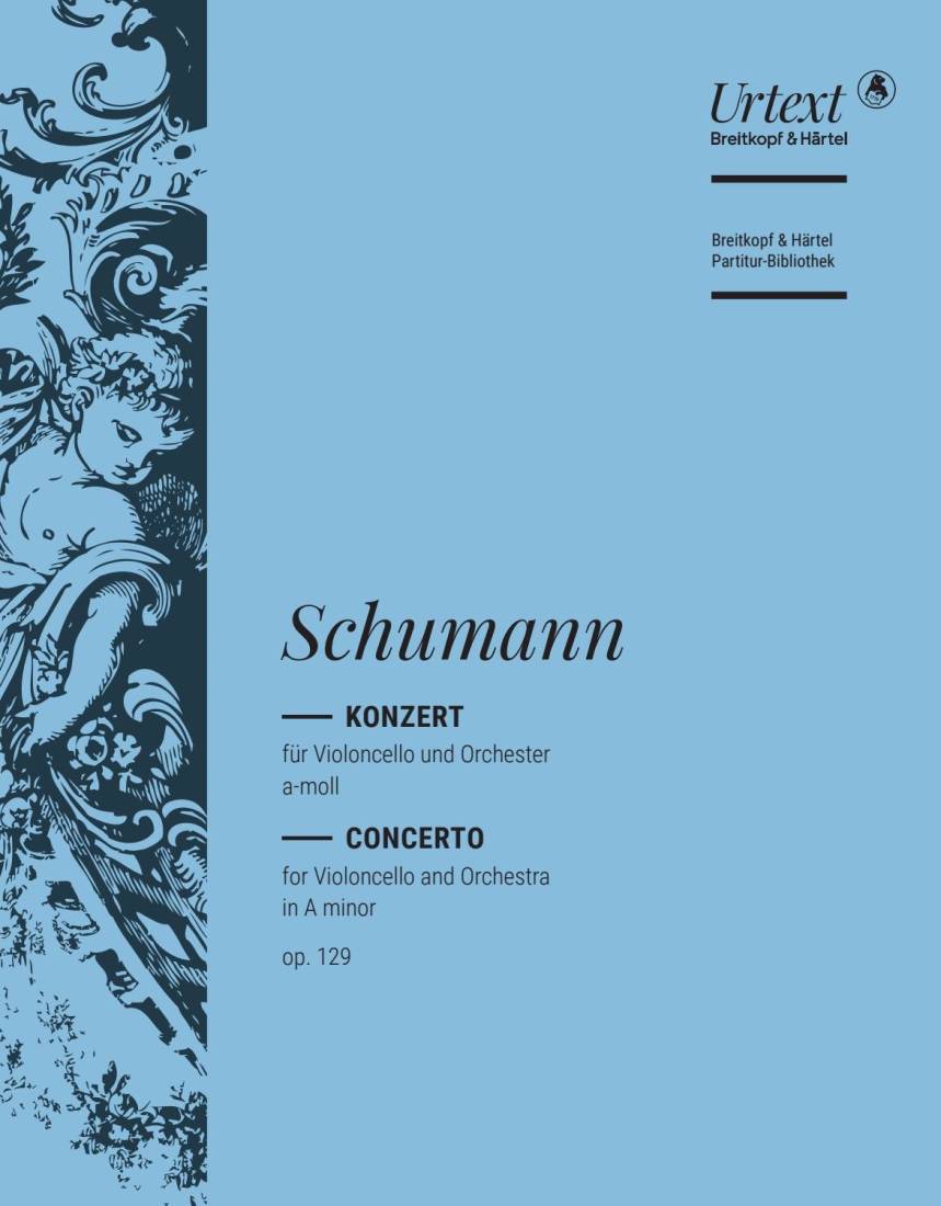 Violoncello Concerto in A minor Op. 129 - Schumann/Draheim - Cello/Piano Reduction - Sheet Music