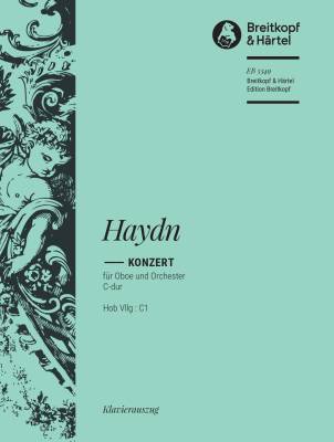 Breitkopf & Hartel - Concerto in C major Hob VIIg:C1 - Haydn/Wunderer - Oboe/Piano Reduction - Book