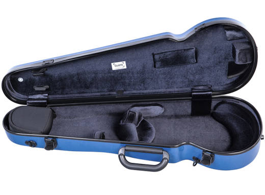 Hightech Contoured Violin Case - Blue