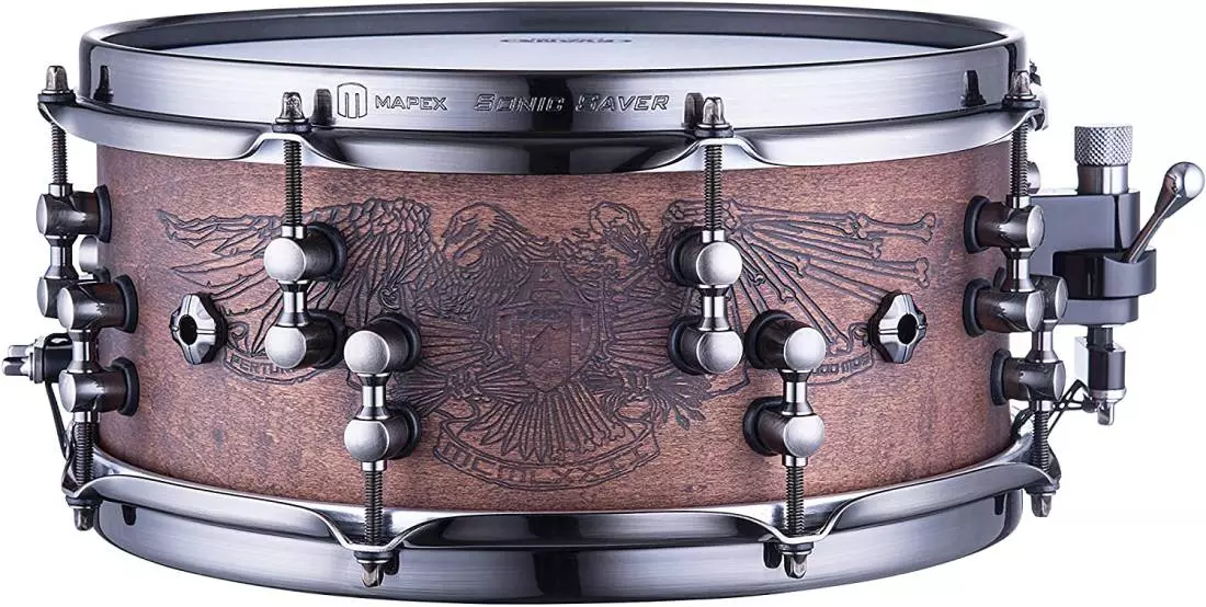 Design Lab Series Chris Adler Warbird 12x5.5\'\' Snare - Natural Walnut