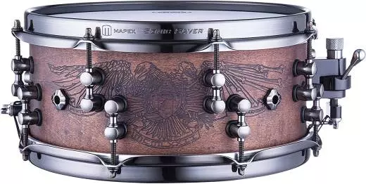 Design Lab Series Chris Adler Warbird 12x5.5\'\' Snare - Natural Walnut