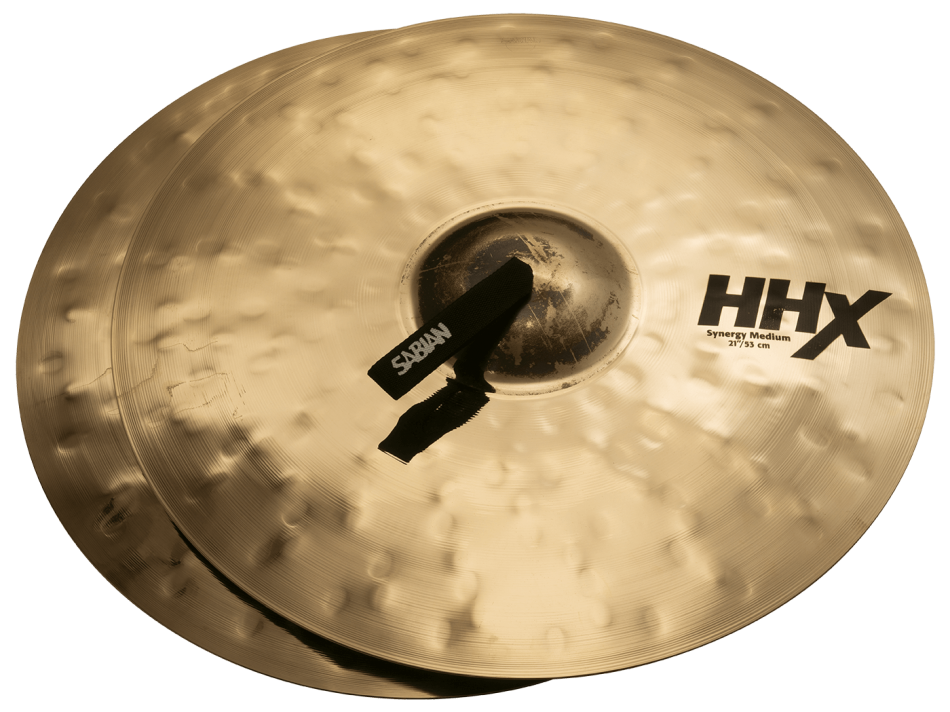 HHX Synergy Medium Cymbals (Pair), Brilliant - 21\'\'