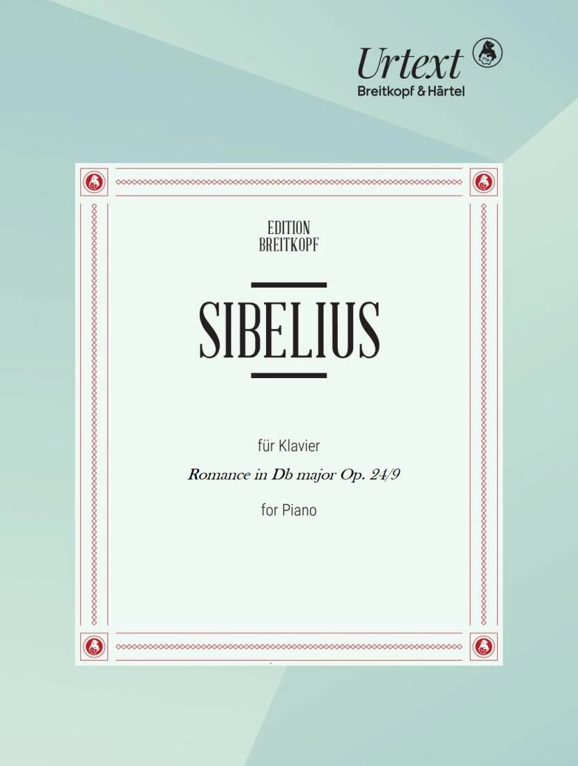 Romance in Db major Op. 24/9 - Sibelius/Kilpelainen - Piano - Sheet Music