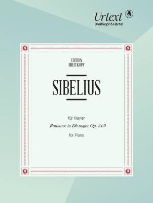 Breitkopf & Hartel - Romance in Db major Op. 24/9 - Sibelius/Kilpelainen - Piano - Sheet Music