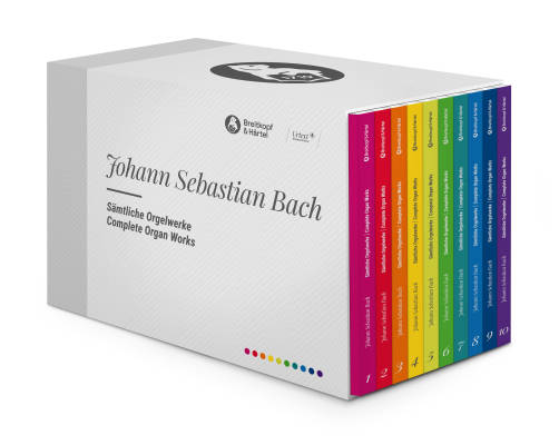 Breitkopf & Hartel - Complete Organ Works: Urtext New Edition in 10 Volumes - Bach - Organ - Box Set