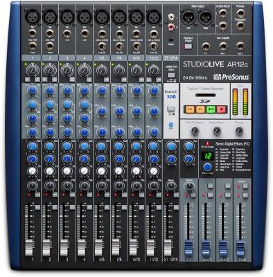 StudioLive AR12c USB 12-channel Hybrid Performance and Recording Mixer