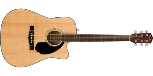 Fender - CD-60SCE Dreadnought, Walnut Fingerboard - Natural