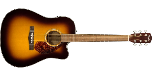 Fender - CD-140SCE Dreadnought, Walnut Fingerboard - Sunburst w/Case