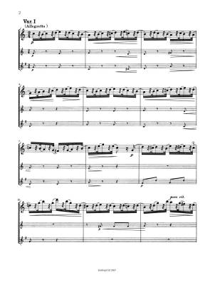 Variations on \'\'La ci darem la mano\'\' from Mozart\'s \'\'Don Giovanni\'\' WoO 28 - Beethoven/Stein - 2 Oboes/English Horn - Score/Parts