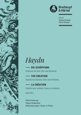 Breitkopf & Hartel - The Creation Hob XXI:2 - Haydn/Klengel - Vocal Score - Book