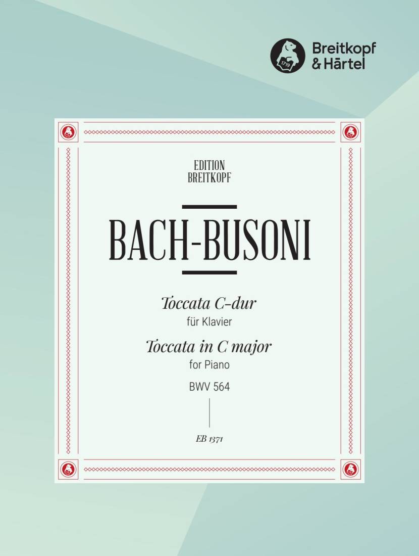 Toccata in C major BWV 564 - Bach/Busoni - Piano - Sheet Music