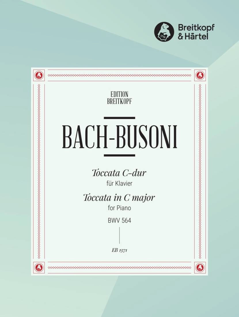 Toccata in C major BWV 564 - Bach/Busoni - Piano - Sheet Music