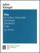 Breitkopf & Hartel - Trio in F major,  Op. 39 No. 1 (Kindertrio) - Klengel - Piano Trio (Violin/Cello/Piano) - Score/Parts