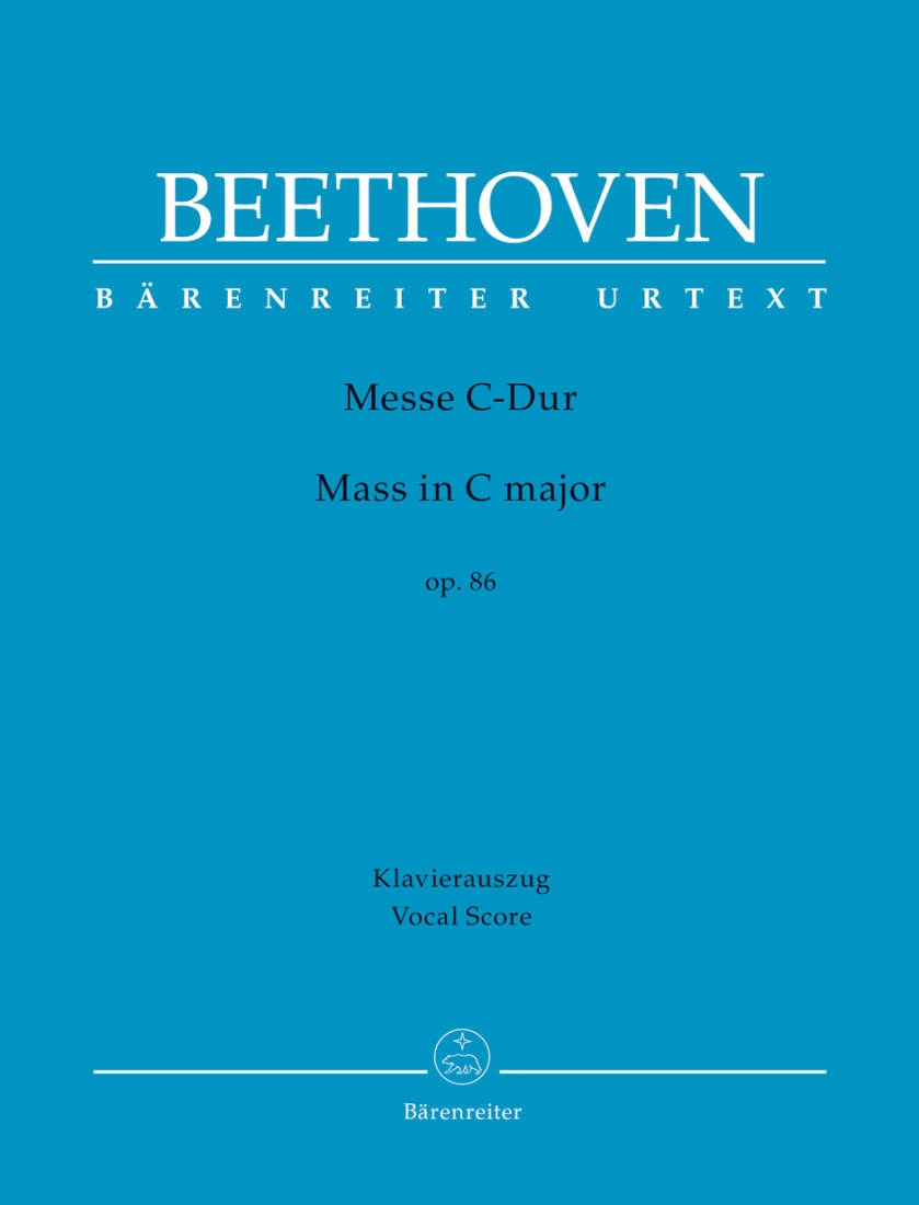 Mass in C major op. 86 - Beethoven/Cooper - Vocal Score - Book