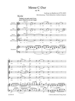 Mass in C major op. 86 - Beethoven/Cooper - Vocal Score - Book