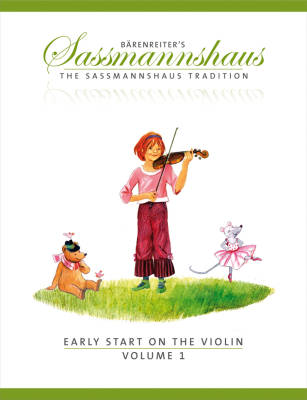 Baerenreiter Verlag - Early Start on the Violin, Volume 1 - Sassmannshaus - Violin - Book