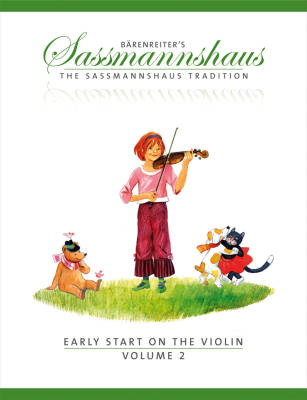 Baerenreiter Verlag - Early Start on the Violin, Volume 2 - Sassmannshaus - Violin - Book