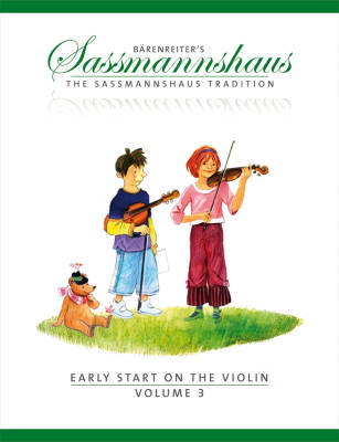 Early Start on the Violin, Volume 3 - Sassmannshaus - Violin - Book