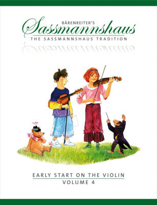 Baerenreiter Verlag - Early Start on the Violin, Volume 4 - Sassmannshaus - Violon - Livre