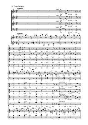 Requiem K. 626 - Mozart/Sussmayr - Vocal Score - Book