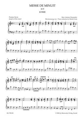 Messe de Minuit pour Noel, H 9 - Charpentier - Vocal Score - Book