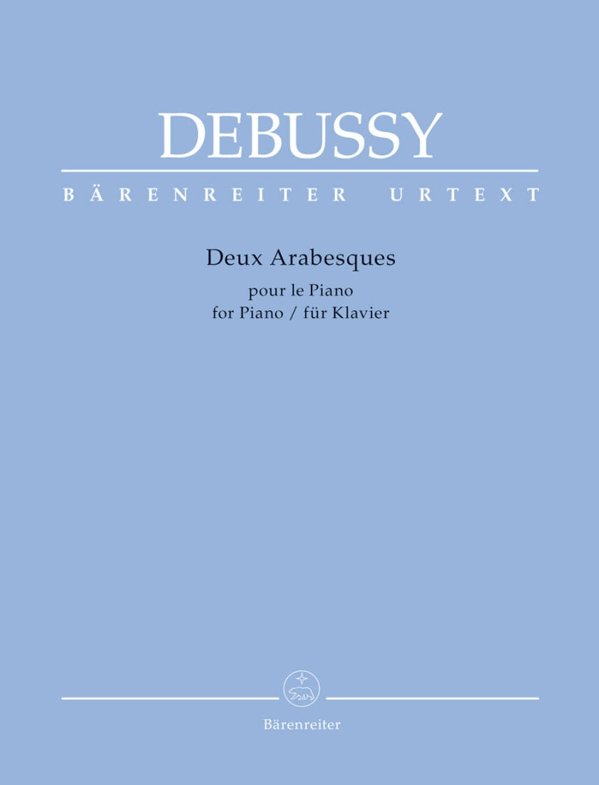 Deux Arabesques for Piano - Debussy/Back - Piano - Book