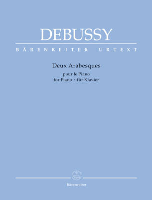 Baerenreiter Verlag - Deux Arabesques pour Piano - Debussy/Back - Piano - Livre