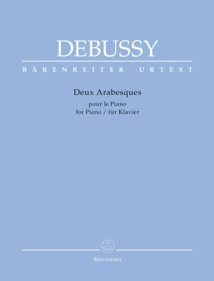 Baerenreiter Verlag - Deux Arabesques for Piano - Debussy/Back - Piano - Book