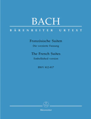 The Six French Suites BWV 812-817 - Bach/Durr - Piano - Book