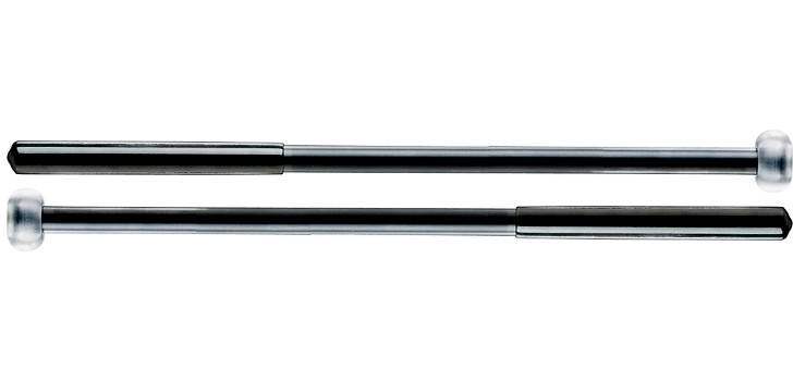 Traditional Aluminum Marching Tenor Mallets - Acrylic Tips