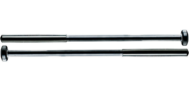 Traditional Aluminum Marching Tenor Mallets - Rubber Tips