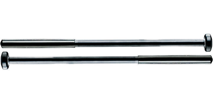 Traditional Aluminum Marching Tenor Mallets - Rubber Tips