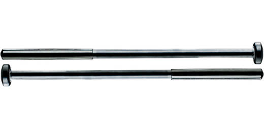 Traditional Aluminum Marching Tenor Mallets - Rubber Tips