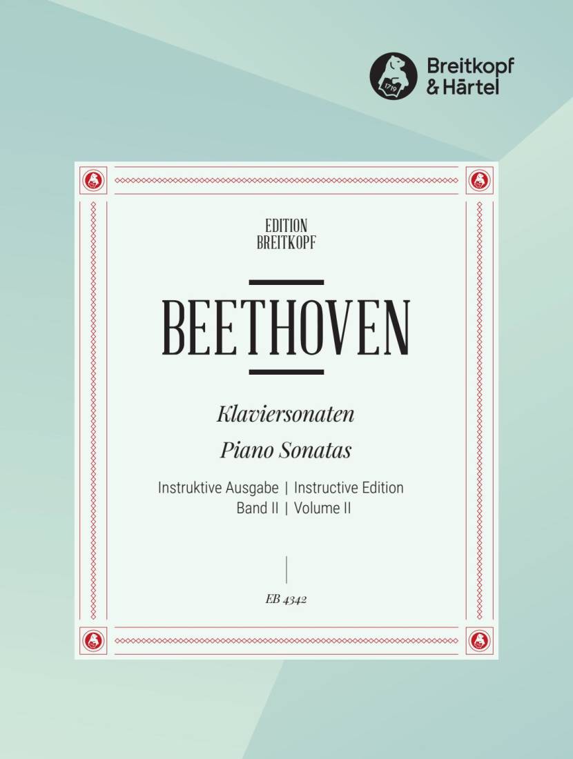 Complete Piano Sonatas (Instructive Edition), Volume 2 - Beethoven/Lamond - Piano - Book
