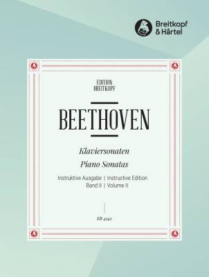 Breitkopf & Hartel - Complete Piano Sonatas (Instructive Edition), Volume 2 - Beethoven/Lamond - Piano - Book