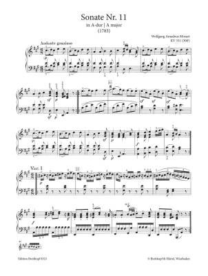 Piano Sonatas K. 331-547a (Instructive Edition), Volume II - Mozart/Teichmuller - Piano - Book