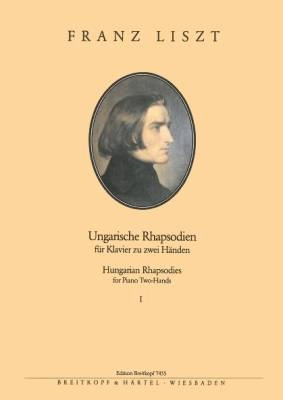 Breitkopf & Hartel - Hungarian Rhapsodies, Vol. 1: No. 1-7 - Liszt - Piano - Book