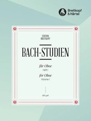 Breitkopf & Hartel - Bach-Studies for Oboe, Volume 1 - Bach/Heinze - Book