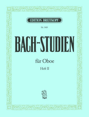 Bach-Studies for Oboe, Volume 2 - Bach/Heinze - Book